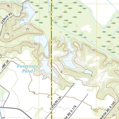 United States Geological Survey Tate Cove, LA (2020, 24000-Scale) digital map