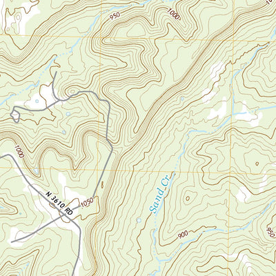United States Geological Survey Tate Mountain, OK (2022, 24000-Scale) digital map