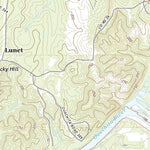 United States Geological Survey Tates Bluff, AR (2020, 24000-Scale) digital map