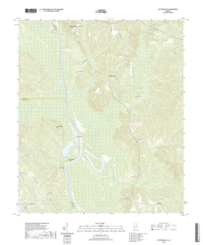 United States Geological Survey Tattlersville, AL (2020, 24000-Scale) digital map