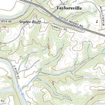 United States Geological Survey Taylorsville, KY (2022, 24000-Scale) digital map