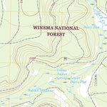 United States Geological Survey Tea Table Mountain, OR (2020, 24000-Scale) digital map