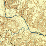 United States Geological Survey Teacup Mountain, TX (1932, 62500-Scale) digital map