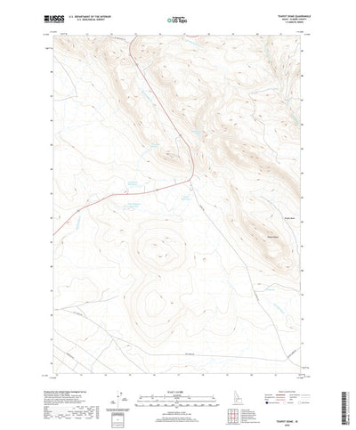 United States Geological Survey Teapot Dome, ID (2020, 24000-Scale) digital map