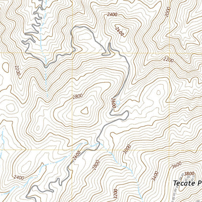United States Geological Survey Tecate, CA (2021, 24000-Scale) digital map