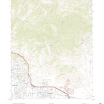 United States Geological Survey Tehachapi North, CA (2022, 24000-Scale) digital map