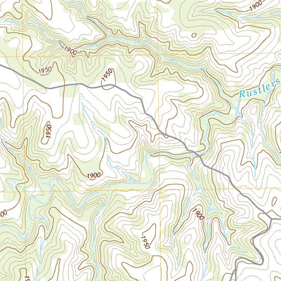 United States Geological Survey Tell North, TX (2022, 24000-Scale) digital map