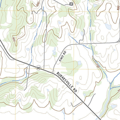 United States Geological Survey Temple Hill, KY (2022, 24000-Scale) digital map