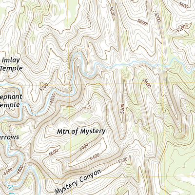 United States Geological Survey Temple of Sinawava, UT (2020, 24000-Scale) digital map