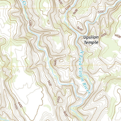 United States Geological Survey Temple of Sinawava, UT (2020, 24000-Scale) digital map