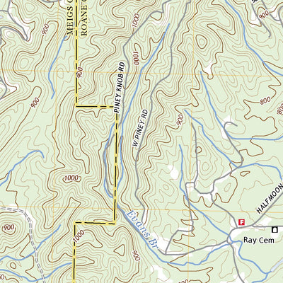 United States Geological Survey Ten Mile, TN (2022, 24000-Scale) digital map