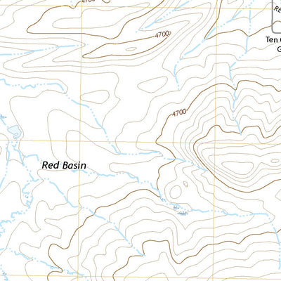 United States Geological Survey Ten O'Clock Gate, MT (2020, 24000-Scale) digital map