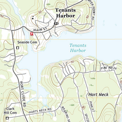 United States Geological Survey Tenants Harbor, ME (2021, 24000-Scale) digital map