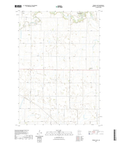 United States Geological Survey Tenmile Lake, MN (2022, 24000-Scale) digital map