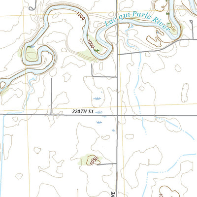United States Geological Survey Tenmile Lake, MN (2022, 24000-Scale) digital map