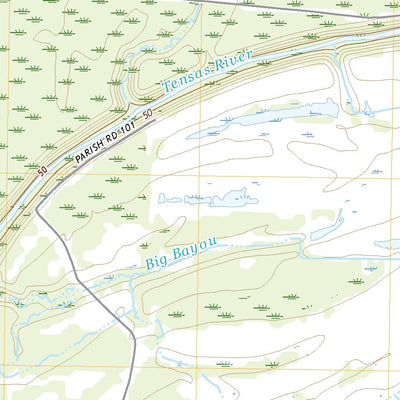 United States Geological Survey Tensas Bluff, LA (2020, 24000-Scale) digital map