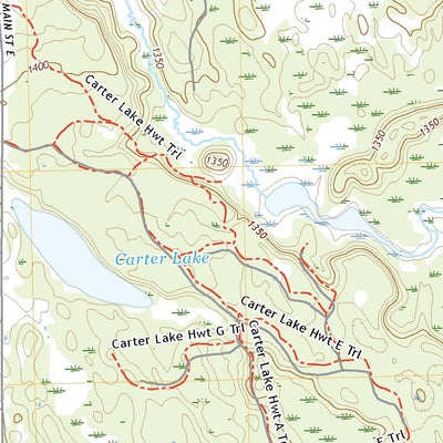 United States Geological Survey Tenstrike, MN (2022, 24000-Scale) digital map