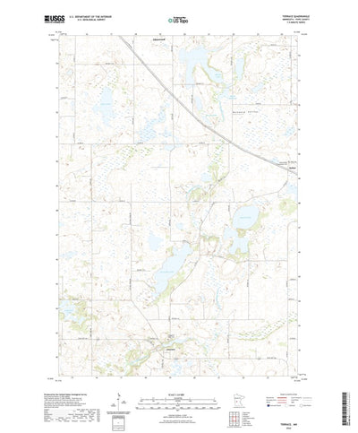 United States Geological Survey Terrace, MN (2022, 24000-Scale) digital map