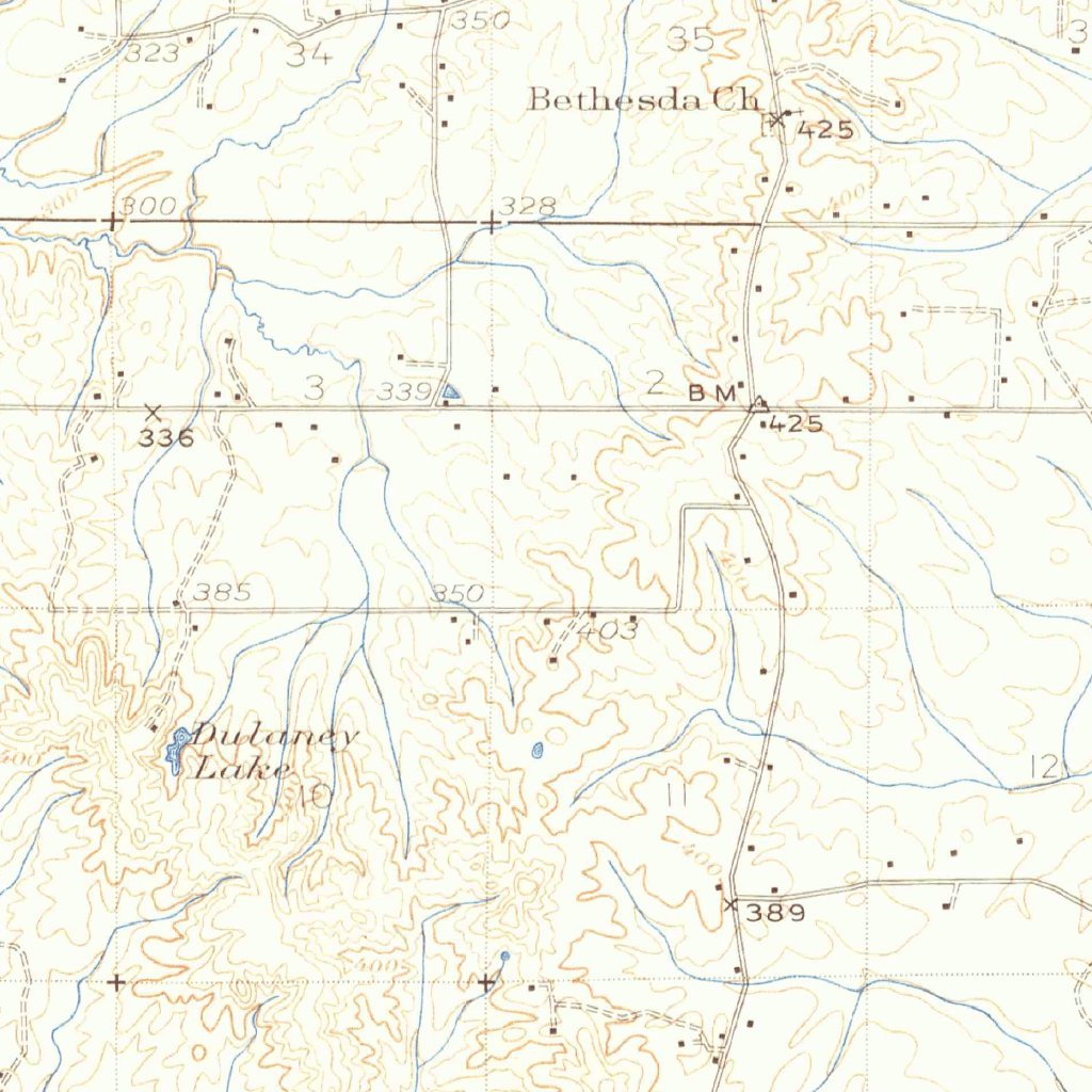 Terry, MS (1937, 62500-Scale) Map by United States Geological Survey ...
