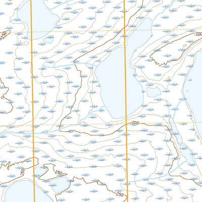 United States Geological Survey Teshekpuk A-2 SW, AK (2020, 25000-Scale) digital map