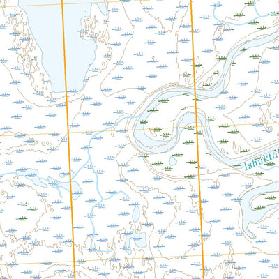 United States Geological Survey Teshekpuk A-5 SW, AK (2020, 25000-Scale) digital map