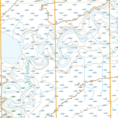 United States Geological Survey Teshekpuk B-2 SE, AK (2020, 25000-Scale) digital map