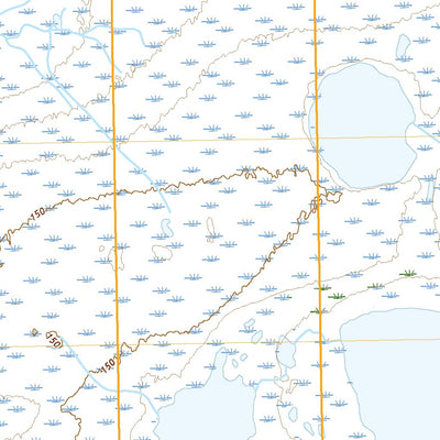 United States Geological Survey Teshekpuk B-2 SW, AK (2020, 25000-Scale) digital map