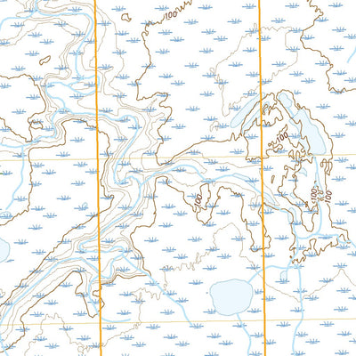 United States Geological Survey Teshekpuk B-2 SW, AK (2020, 25000-Scale) digital map