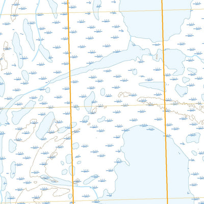United States Geological Survey Teshekpuk B-3 NW, AK (2020, 25000-Scale) digital map