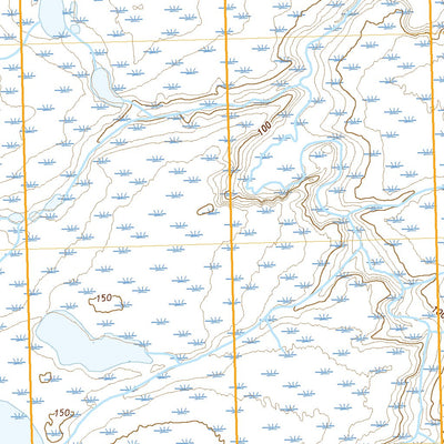 United States Geological Survey Teshekpuk B-3 SW, AK (2020, 25000-Scale) digital map
