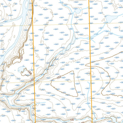 United States Geological Survey Teshekpuk B-3 SW, AK (2020, 25000-Scale) digital map