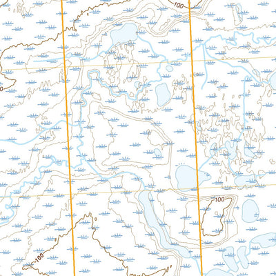 United States Geological Survey Teshekpuk B-5 NW, AK (2020, 25000-Scale) digital map