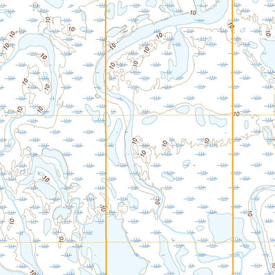 United States Geological Survey Teshekpuk C-1 SE, AK (2020, 25000-Scale) digital map