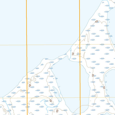 United States Geological Survey Teshekpuk C-1 SW, AK (2020, 25000-Scale) digital map
