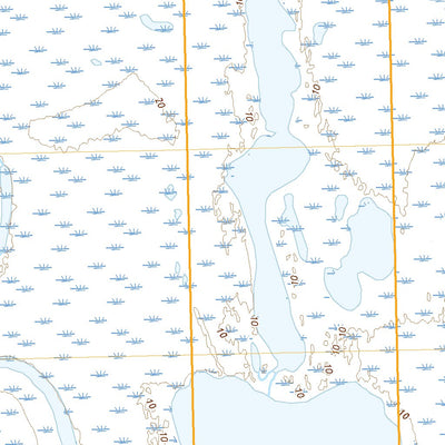United States Geological Survey Teshekpuk C-3 NE, AK (2020, 25000-Scale) digital map