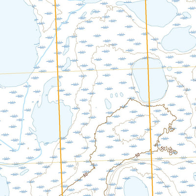 United States Geological Survey Teshekpuk C-4 SW, AK (2020, 25000-Scale) digital map