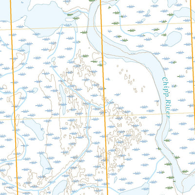 United States Geological Survey Teshekpuk C-4 SW, AK (2020, 25000-Scale) digital map