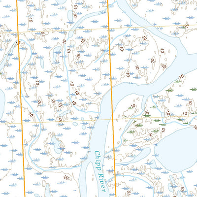 United States Geological Survey Teshekpuk C-5 NE, AK (2020, 25000-Scale) digital map