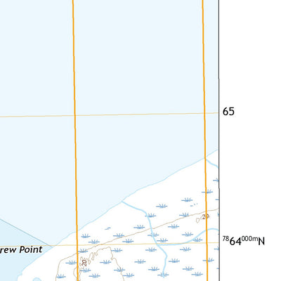 United States Geological Survey Teshekpuk D-2 NW, AK (2020, 25000-Scale) digital map
