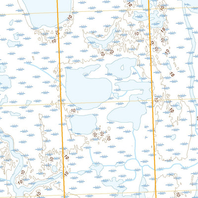 United States Geological Survey Teshekpuk D-4 NW, AK (2020, 25000-Scale) digital map