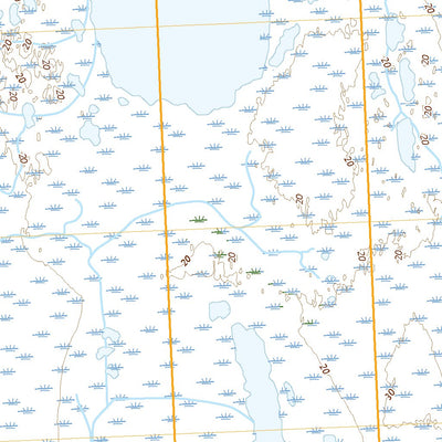 United States Geological Survey Teshekpuk D-5 NE, AK (2020, 25000-Scale) digital map
