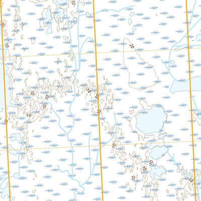 United States Geological Survey Teshekpuk D-5 NW, AK (2020, 25000-Scale) digital map