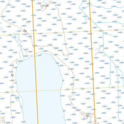 United States Geological Survey Teshekpuk D-5 SW, AK (2020, 25000-Scale) digital map