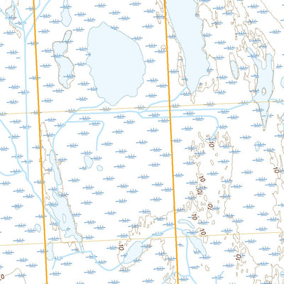 United States Geological Survey Teshekpuk D-5 SW, AK (2020, 25000-Scale) digital map