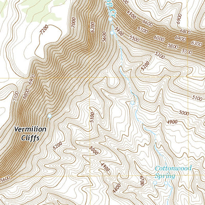 United States Geological Survey The Big Knoll, AZ (2021, 24000-Scale) digital map