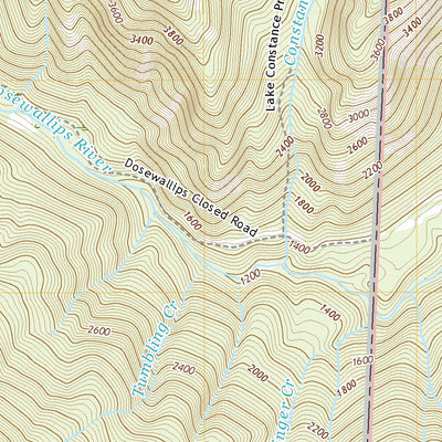 United States Geological Survey The Brothers, WA (2020, 24000-Scale) digital map