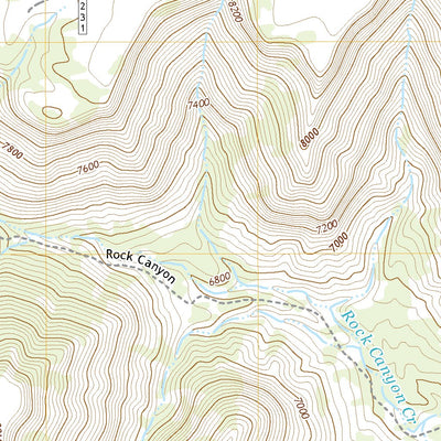United States Geological Survey The Cap, UT (2020, 24000-Scale) digital map