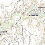 United States Geological Survey The Palisades, TX (2022, 24000-Scale) digital map