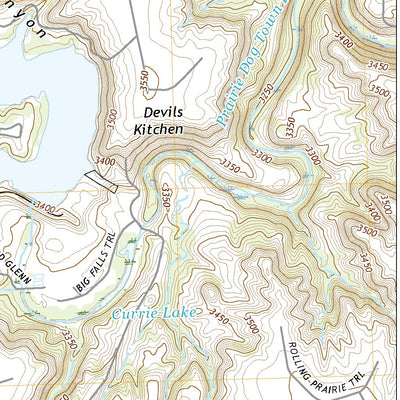 United States Geological Survey The Palisades, TX (2022, 24000-Scale) digital map