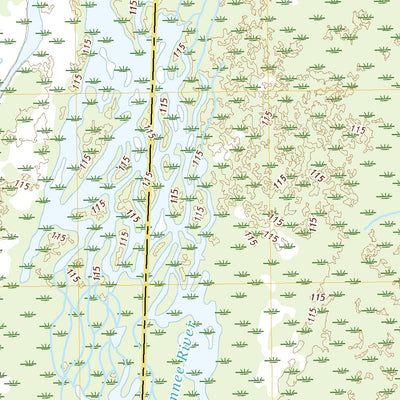 United States Geological Survey The Pocket, GA (2020, 24000-Scale) digital map
